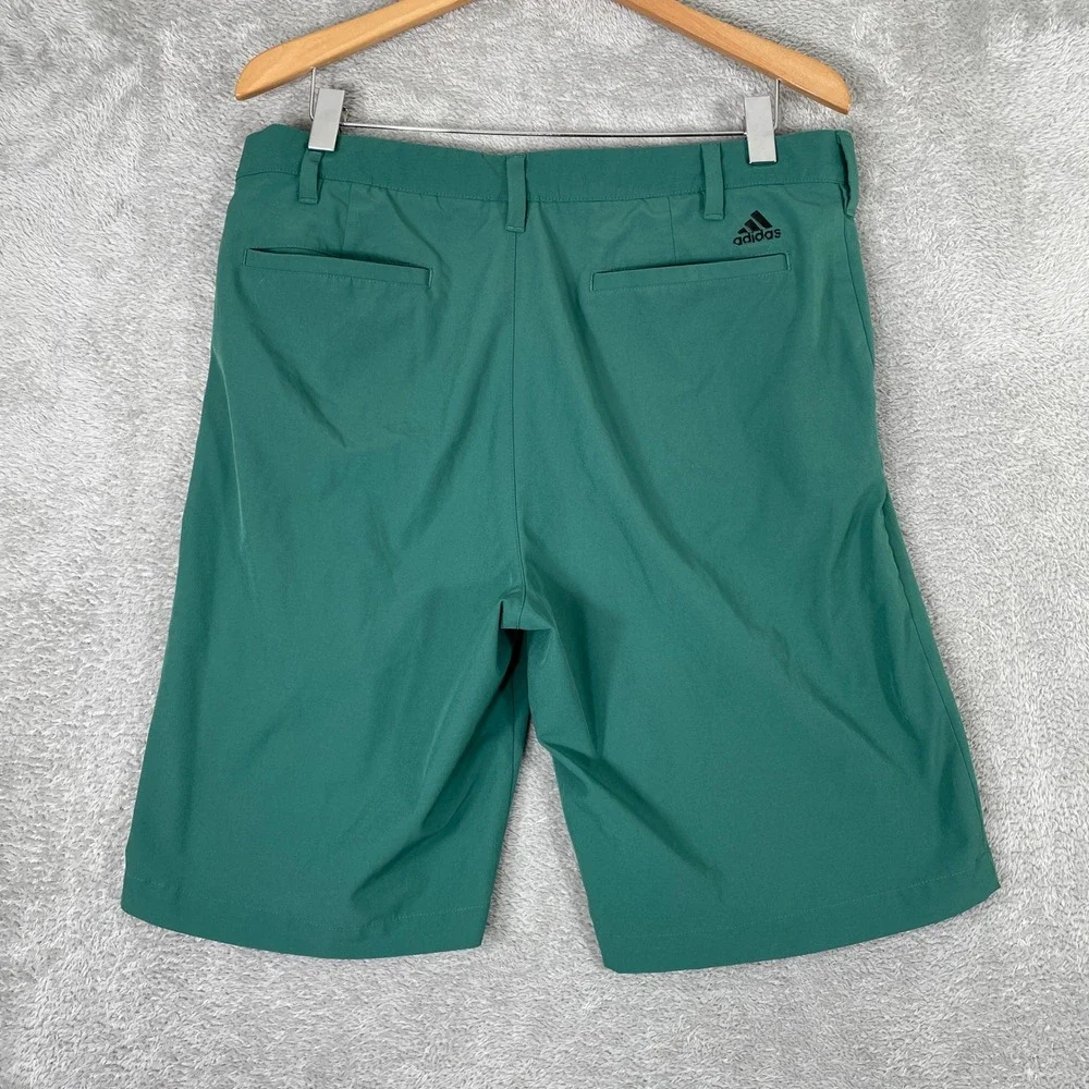 Adidas Golf Shorts Mens 34 Green Ultimate 365 Performance Stretch Athletic